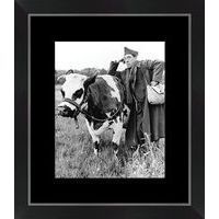 Affiche encadrée La Vache et le Prisonnier - Fernandel - 24x30 cm (Cadre Tucson)